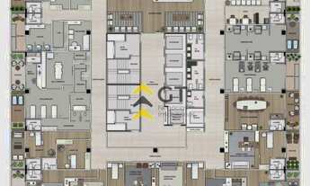 Imagem 3: Sala, 95 m² - venda por R$ 1.133.900,00 ou aluguel por R$ 5.900,01/mês - Metropolitan Med