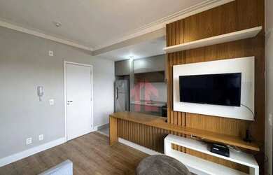 Imagem 3: Apartamento com 1 dormitório para alugar, 33 m² por R$ 3.400,00/mês - Parque Industrial