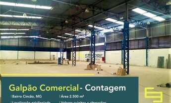 Imagem: Galpão para alugar, 2.500 m² - Cincão