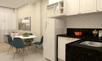 Imagem 2: Casa de vila para venda tem 54 metros quadrados com 2 quartos em Botafogo - Rio de Janeiro