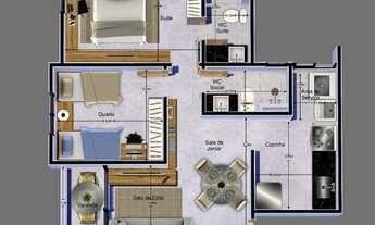 Imagem 2: APARTAMENTO RESIDENCIAL em JOÃO PESSOA - PB, JARDIM CIDADE UNIVERSITÁRIA