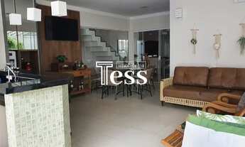 Imagem 5: ALUGA - Casa em Condomínio Gaivota 1 * 3 Dormitórios sala de tv lavabo área gourmet piscin