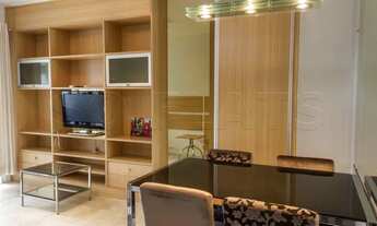 Imagem 4: Flat com uma localização privilegiada no Jardins. Ele fica próx da Av Paulista e MASP. Con