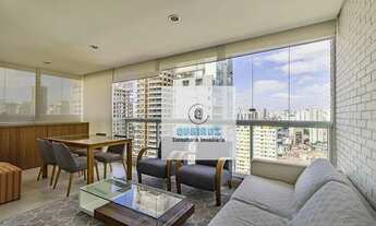 Imagem 3: Apartamento com 1 dormitório para alugar, 75 m² por R$ 12.584,19/mês - Itaim Bibi - São Pa