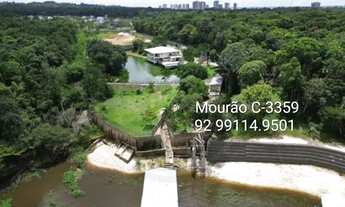 Imagem 6: Propriedade na Ponta Negra orla do Tarumã. Terreno 10.059m2, duplex com 600m2. Viveiro com