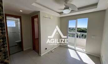 Imagem 4: Apartamento com 2 dormitórios para alugar, 51 m² por R$ 2.727,00/mês - Glória - Macaé/RJ