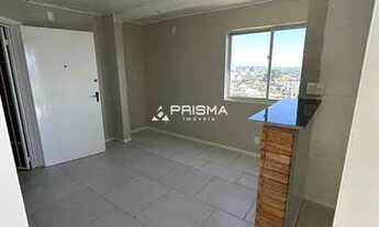 Imagem 4: Apartamento 1 Dormitório, boa posição solar Cozinha com geladeira, Cooktop, Sacada, ban