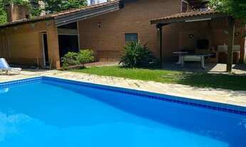 Imagem 2: CASA Guarujá 300m - Brunella: Terreno 840m, piscina, churrasqueira, 4 quartos, 4 banheiros
