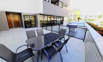 Imagem 2: Lindo apartamento com 71 M2, 3/4, 1 suíte e 2 vagas de garagem. Piscina e salão de festa!