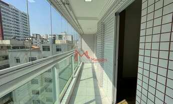 Imagem 2: Apartamento com 2 dormitórios à venda, 80 m² por R$ 560.000 - Aviação - Praia Grande/SP