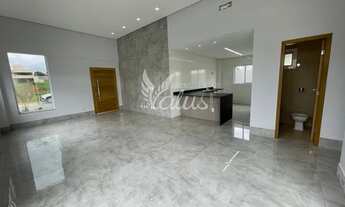 Imagem 6: Casa Térrea Nova, em Condomínio, 03 suítes + Home Office, Piscina, Senador Canedo - Go