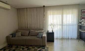 Imagem 2: Apartamento mobiliado para locação, com 1 suíte e sala ampliada, 1 vaga, edifício moderno