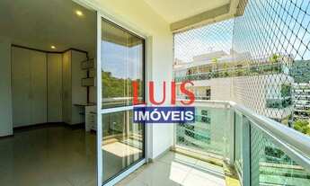 Imagem 2: Apartamento com 3 dormitórios para alugar, 136 m² por R$ 7.442,39/mês - Camboinhas - Niter