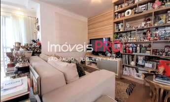 Imagem 5: Belíssimo apartamento de 124m² em Moema Pássaros com três suites e 2 vagas