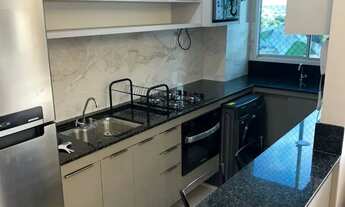 Imagem: Mobiliado 100 Estilo Ponta Negra 02dormitorios