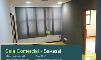 Imagem: Sala para alugar, 80 m² - Savassi - Belo