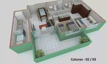 Imagem 2: Apartamento 2 quartos no Residencial Jardim Guadalajara, Santa Inês em Vila Velha - AP322