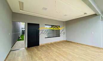 Imagem 3: Casa Nova a Venda- 124 metros 3 quartos 1 suite Churasqueira a Carvão Setor Faiçalville Go