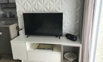 Imagem 5: Alugo apto com 57 m2, 1 quarto, 1 banheiro, 1 vaga, andar alto mobiliado, vista mar