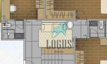 Imagem 2: Cobertura com 3 dormitórios à venda, 135 m² por R$ 1.555.000,00 - Santa Teresinha - Santo