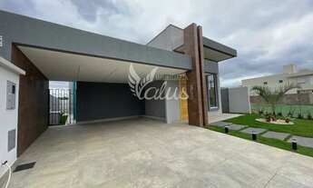 Imagem 3: Casa Térrea Nova, em Condomínio, 03 suítes + Home Office, Piscina, Senador Canedo - Go