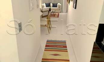 Imagem 6: Flat disponível para locação no The First Full, contendo 75m², 1 dormitório e 2 vagas de g