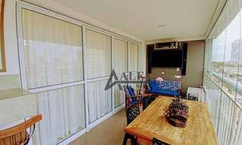 Imagem 4: * Ares da Villa - Cinematográfico apartamento c/ varanda gourmet c/ churrasqueira *