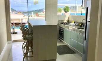 Imagem 6: LINDA COBERTURA VISTA MAR, 139,2 mts priv., imobiliado, três suítes, piscina, 2 garagens