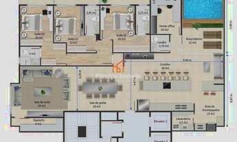 Imagem 4: Cobertura com 3 Suítes em Joinville