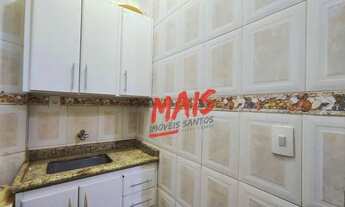 Imagem 3: Sala Living ampla, à 200m da praia - Boqueirão - Santos/SP