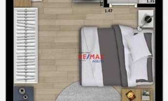 Imagem 5: Studio ótimo para investimento com 1 dormitório, 25 m² - venda por R$ 489.990, ou aluguel