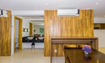 Imagem 5: Apartamento 60m² - semi mobiliado, 2 dormitórios, 1 suíte, churrasqueira e 1 vaga de garag