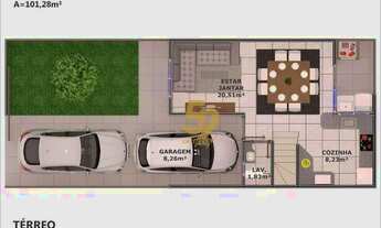 Imagem 7: Sobrado com 3 dormitórios à venda, 96 m² por R$ 560.000,00 - Barreirinha - Curitiba/PR