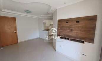 Imagem 2: Apartamento com 2 dormitórios para alugar, 53 m² por R$ 2.850,00/mês - Vila Pires - Santo