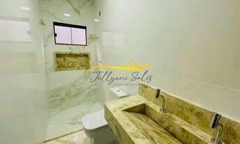 Imagem 7: Casa Nova a Venda- 124 metros 3 quartos 1 suite Churasqueira a Carvão Setor Faiçalville Go