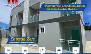 Imagem 4: SI: Entrada Zero, Apartamento em condomínio fechado, 2 quartos, no bairro Ancuri, próx a M