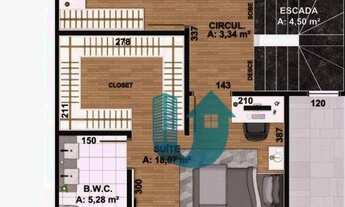 Imagem 5: Casas no Xaxim com 3 quartos, 1 suite e 2 vagas - Oportunidade