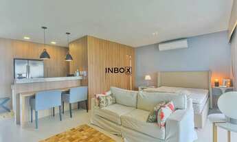 Imagem 2: LOFT SEMI MOBILIADO PARA LOCAÇÃO NO RESIDENCE DULAC, BAIRRO CRISTAL, PORTO ALEGRE/RS