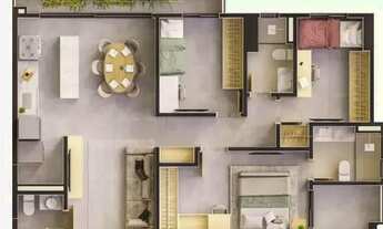 Imagem 3: Apartamento à venda no bairro Setor Pedro Ludovico - Goiânia/GO