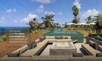 Imagem 6: PORTO DE GALINHAS - FLAT com 35 m² sendo 1 quarto de frente para as piscinas naturais