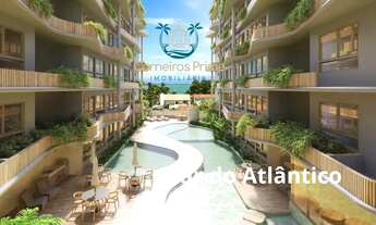 Imagem: Mar do Atlântico Flat com Suíte e Lazer