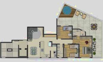 Imagem 4: Melhor 3 e 4 Quartos Suite Varanda 2 Vagas - 102m² - Nova Suíça