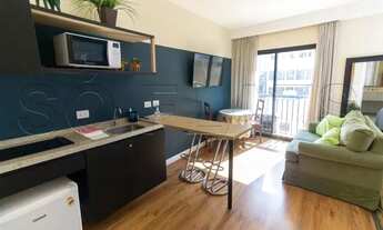 Imagem 2: Flat no Estanplaza Ibirapuera 28m² 1 dormitório 1 vaga para locação em Moema