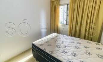 Imagem 6: Moema Top Life - Flat para locação em Moema totalmente mobiliado. Com entrada imediata e s