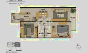 Imagem 2: Apartamento a venda com 2 quartos na Tijuca, Rio de Janeiro - RJ