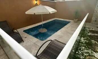 Imagem 4: Casa de condomínio sobrado para aluguel e venda possui 222 metros quadrados com 3 quartos