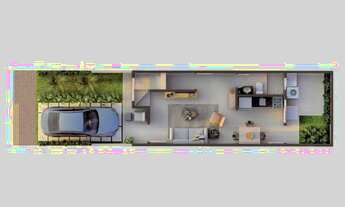 Imagem 4: Venha Conhecer O Green Residence Otima Localização Em Condominio Fechado Casa Com 02 Quart