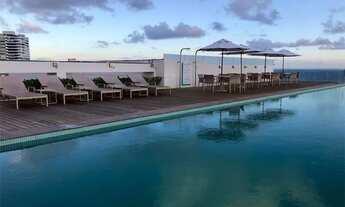 Imagem 3: Apartamento mobiliado, quarto e sala, na Praia do Farol da Barra