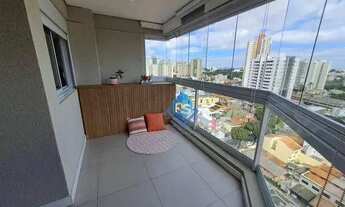 Imagem 2: Apartamento com 3 dormitórios para alugar, 91 m² por R$ 3.605/mês - Vila Assunção - Santo