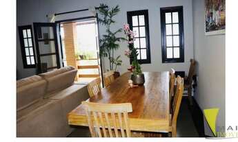 Imagem 6: Belissima Casa Avarandada 2 suítes, Closet, Sauna, Piscina com cascata vista para serra, c